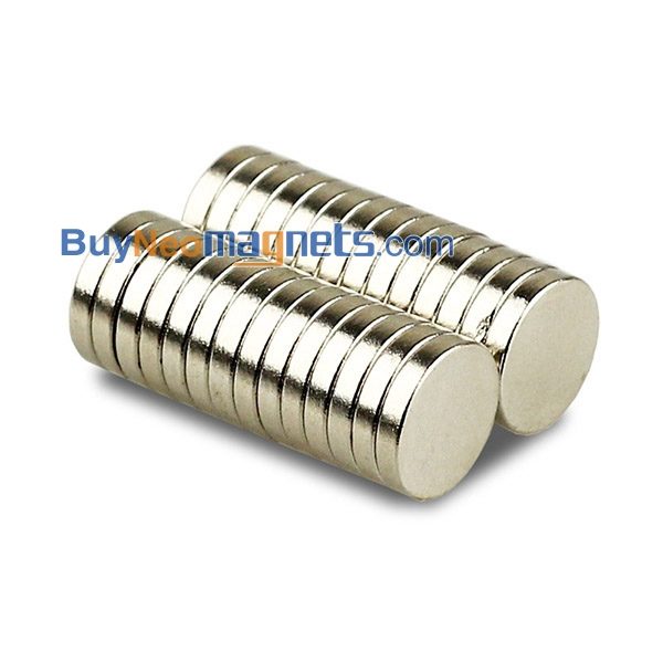 10mm 직경 X 2mm 두께 강력한 네오디뮴 디스크 자석 N35 정말 강력한 라운드 희토류 디스크 자석 공예 아마존