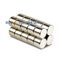 10st 10mm diameter x 8 mm tjocka N35 Stark rund skiva Cylinder Toy Tool Rare Earth neodymmagneter