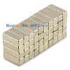 50st 12mm x 4 mm x 3 mm tjock Rare Block Magnet Earth N35 Super Strong kraftfulla neodym rektangulära magneter Lowes Sale