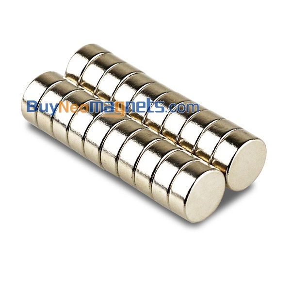 12mm dia x 5 mm tjocka N35 Super Strong Round Disc Rare Earth Neodymium Magnets (20 Packa)