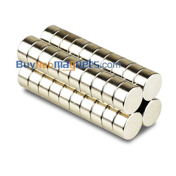 12Aimants à disque en néodyme N35, mm x 6mm, aimants artisanaux ronds puissants en terres rares, vente 12x6mm