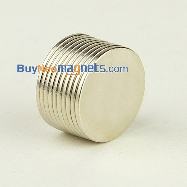 15mm dia x 1 mm di magneti rotondi di neodimio potente spesso sottile n35 15x1mm magneti forte magneti di terra rara lowes - Immagine 2
