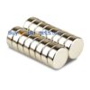 10st 15mm diameter x 4 mm tjock kraftfulla neodymmagneter N35 Ultra stark magnet runda Rare Earth Disc Magneter Lowes