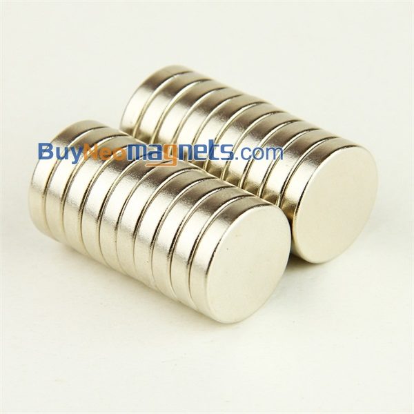 10stk 16mm dia x 3 mm tykke Kraftfulde neodym-Disk magneter N35 Extra Stærk Runde cirkulære Rare Earth Disc Magneter Lowes Home Depot