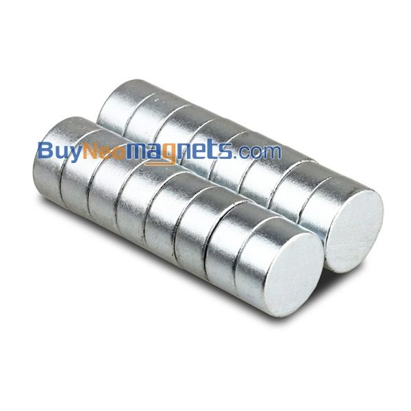 10pcs 16mm dia x 7mm dik N35 Sterke ronde schijf Rare Earth Neodymium magneten