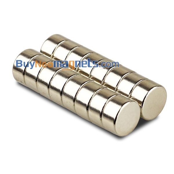 10pz 16 millimetri di diametro x spessore 8 mm Super Strong disco rotondo N35 circolare terra rara magneti al neodimio