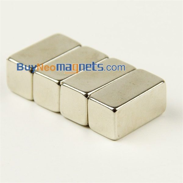 5pcs 20mm x 10mm x 10mm dikke N35 Super Strong Block Rare Earth Neodymium magneten NdFeB
