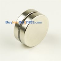 5pcs 24mm dia x 5mm thick N35 super strong Round Cylinder Disc Rare Earth Neodymium Magnets