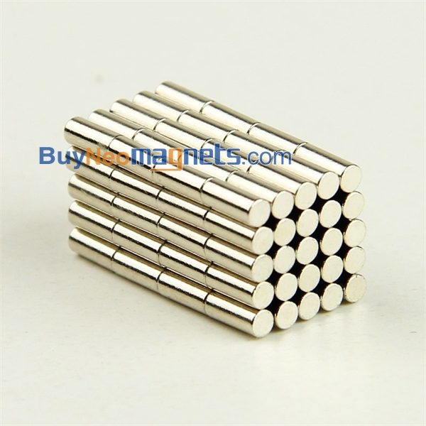 2mm dia x 5mm thick N35 Strong Neodymium Cylinder Magnets Buy NdFeb Round Fridge Magnet Rare Earth Rod Magnets Amazon for Sale
