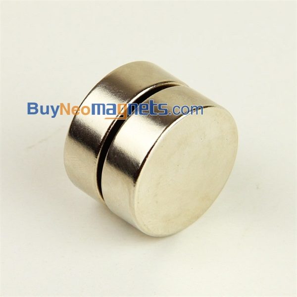 2stuk 30 mm diameter x 10 mm dik N35 Grote supersterke Disc Cylider Zeldzame aarde Neodymium magneten