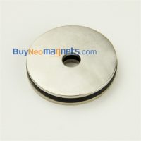 5pcs 40 milímetros OD x 8 milímetros ID x 2 mm de espessura N35 forte Disco Cilindro de terra rara neodímio anel Imans