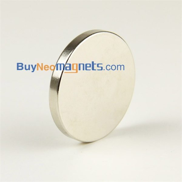 40mm dia x 5mm thick Neodymium Disc Magnet N35 Super Strong Round Rare Earth Disc Magnets 40x5mm Fridge Magnets