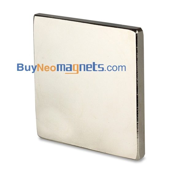 1pezzi 50mm x 50mm x 5mm di spessore N35 Super Strong Block terra rara magneti al neodimio