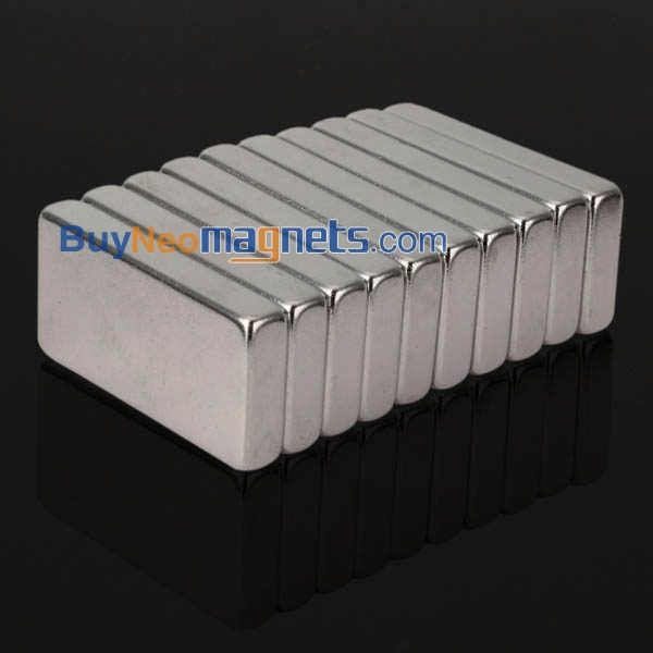 30mm x 15mm x 5mm Thick Neodymium Block Magnet N38 Strong Home Depot Magnet 30x15x5mm Rare Earth Rectangular Magnets - Bild 2