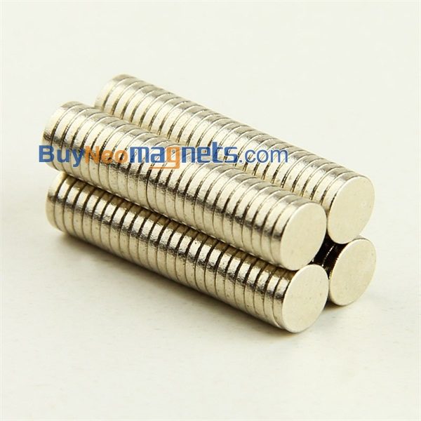 5mm dia x 1mm thick Neodymium Disc Magnet N35 Small Round Strong Fridge Rare Earth Disc Magnets Sale 5x1mm