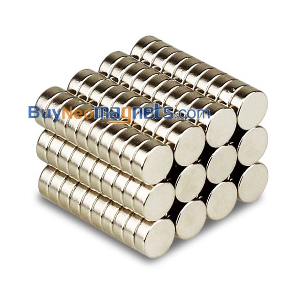 5mm dia x 2mm tyk Neodymium Disc Magnets N35 Strong Rare Earth Rund Magnet Salg Online 5x2mm