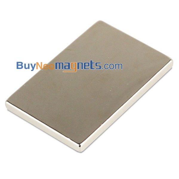 60mm x 40mm x 5mm Thick Neodymium Rectangular Magnets N35 Super Strong Rare Earth Block Magnet Home Depot