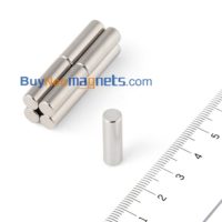 6mm dia x 30mm thick N42 Neodymium Rare Earth Cylindrical Magnet