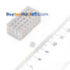 200개 3mm X 3mm X 3mm 두꺼운 작은 블록 N42 네오디뮴 큐브 자석 공예 및 DIY를위한 강력한 희토류 큐브 자석