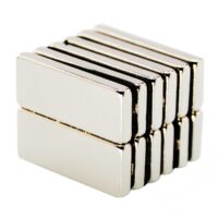 25mm x 10mm x 3mm Thick Neodymium Rare Earth Black Magnet N35 Strong 25x10x3mm Rectangular Magnets