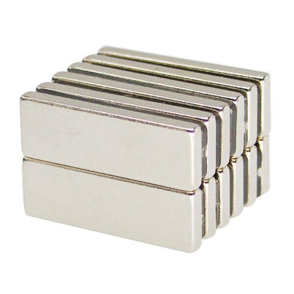 30Aimants rectangulaires en néodyme N35, mm x 10mm x 3mm d'épaisseur, bloc puissant de terres rares, 30x10x3mm (10 Paquet) - Image 2