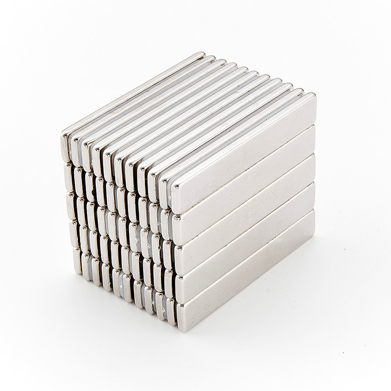 50mm x 10mm x 2.5mm Thick N35 Strong Rare Earth Neodymium Block Magnets 50x10x2.5mm Flat Magnet for Sale - Image 2