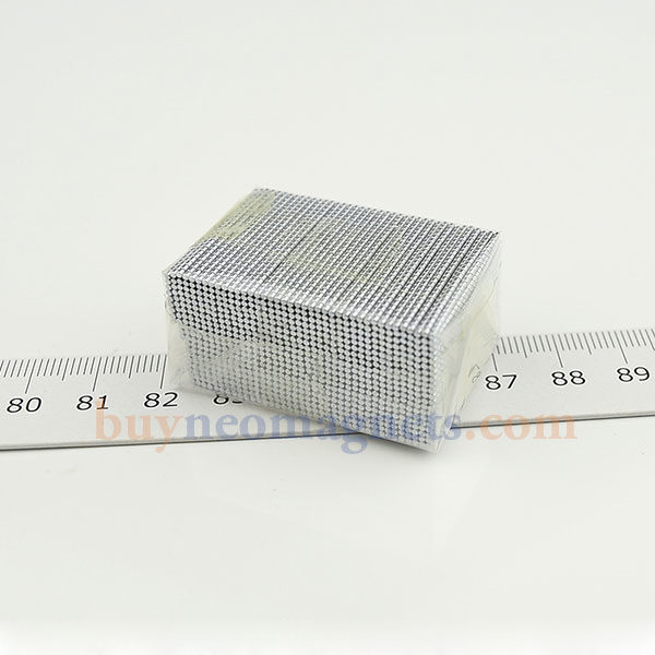 1mm dia x 1 mm tykk rund liten plate neodym N35 klasse Tiny Rare Earth Magnets Amazon for Crafts Magnets - Bilde 2