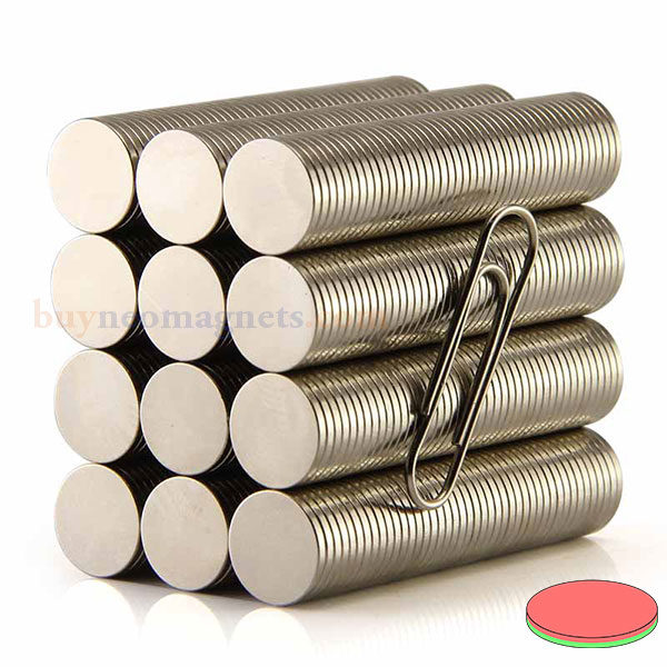 9mm dia x 1mm thick Strong Neodymium Disk Magnets N35 Round NdFeB Rare  Earth Powerful Flat Thin Magnet Home Depot