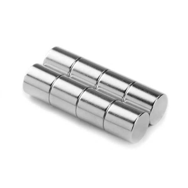 10mm dia x 10mm thick Neodymium Disc Magnets N35 Strong Rare Earth Cylinder Magnets 10x10mm Round Magnets for Crafts - Imagen 2