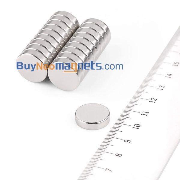 10pcs 13mm dia x 4mm thick Powerful Neodymium Disk Magnets N42 Strong Flat  Round Rare Earth Disc Magnet Sale  for Crafts - BUYNEOMAGNETS