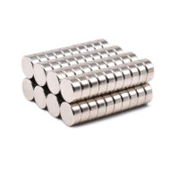 Alternative view of 15mm dia x 6mm thick Neodymium Disc Magnet N35 Strong NdFeB Magnet 15x6mm Rare Earth Disc Magnets (10 Pack)