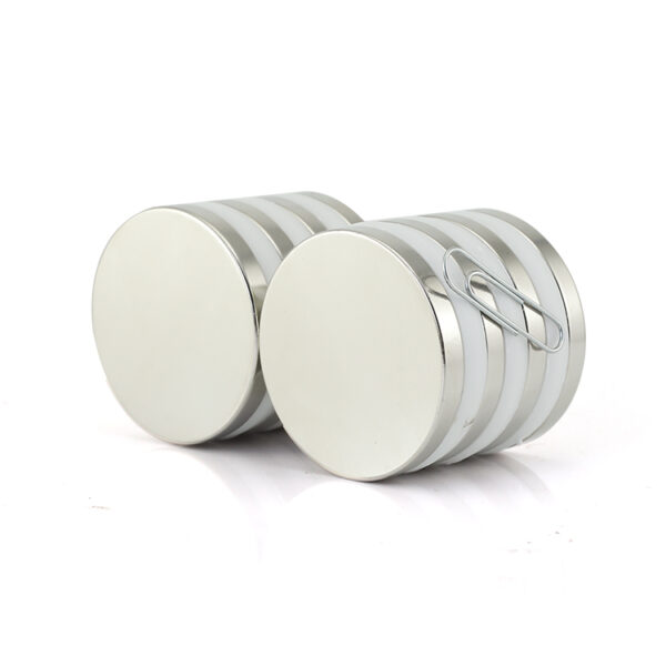 40mm dia x 5mm thick Neodymium Disc Magnet N35 Super Strong Round Rare Earth Disc Magnets 40x5mm Fridge Magnets - Изображение 2