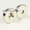 2pz 40 millimetri x 10mm con svasata foro 10mm N35 il nuovo forte Rare Craft Terra neo neodimio magneti di anello