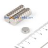 20pcs 3/8" dag x 1/8" tyk N42 Rund Cylinder Stærk Magnet Køleskab Sjælden jord Neodym