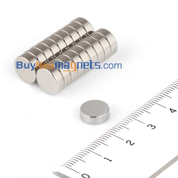 20pièces 3/8" jour x 1/8" épaisse N42 ronde cylindre solide Aimant Rare Earth Néodyme