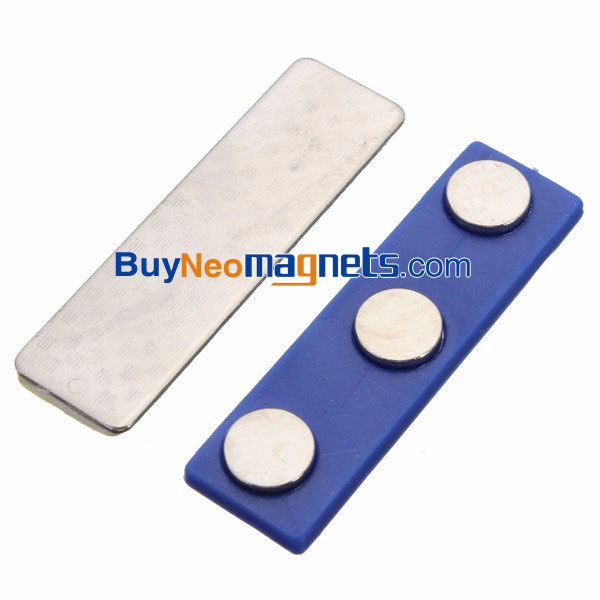 Magnetisk navneskilt Badge Fastener ID Holder Magnet Stærk Badge Holder Magnet