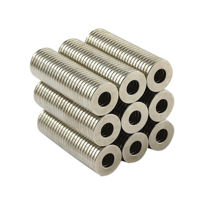 16MM OD x 7 mm ID x 2 mm dicker Neodymring Magnet N35 Starker Seltenerd Ring Magnet Verkauf Verkauf (10 Pack)