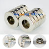 5pz 20 millimetri od x 10mm x 5mm di spessore id N35 neodimio anello Magneti Magneti davvero forte