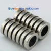 5pcs 25mm od x 16mm id x 5mm thick N35 Neodymium Ring Magnets For Crafts Strong