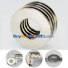 5pcs 40mm x 20 mm od id x 2 mm d'épaisseur N35 forte Rare Earth aimants néodyme anneau Vente