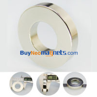 50mm od x 25mm id x 10mm thick Rare Earth Donut Magnet Neodymium Ring Magnets N35 Super Strong Craft Magnets