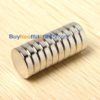 13mm dia x 3 mm tjocka Neodymium Disc Magnets N35 Stark Rund Rare Earth Disk Magnet Rea för hantverk 13x3mm (10 Packa)