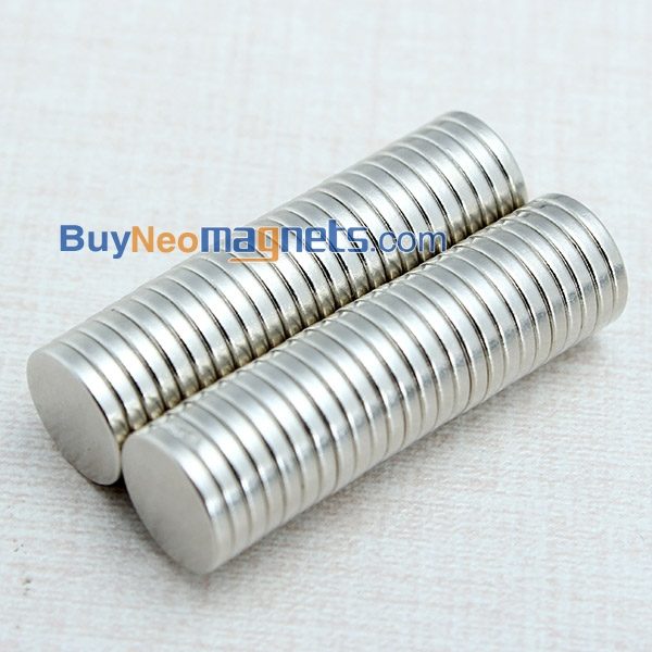 10mm de diamètre x 1,5 mm d'épaisseur Aimants disque Néodyme N35 Super Strong Rare Earth Disc Aimant à vendre Home Depot nickelé - Image 2