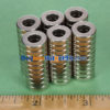 20pcs 1/2" od x 1/4" id x 1/8" tyk N35 Neodym Ring magneter Rare Earth magnet for DIY håndværk