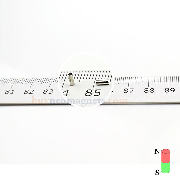 1.5mm de diámetro x 4 mm de espesor