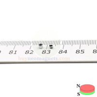 2.5mm diameter x 2 mm dik