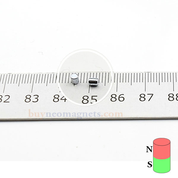 2.5mm dia x 3mm thick