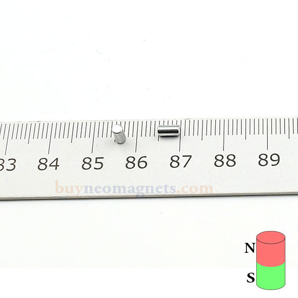 2.5mm diameter x 5 mm dik