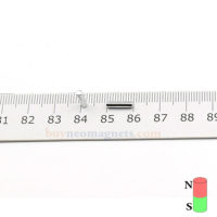 2.5mm de diámetro x 10 mm de espesor