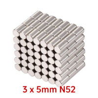 の代替ビュー 3mm dia x 5mm thick N52 Neodymium Rare Earth Cylinder Magnet 3x5mm Strong Rod Magnets Sale